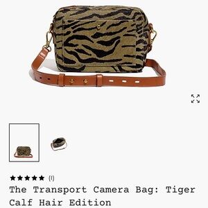 Madewell Transport Camera Bag in Calf Hair